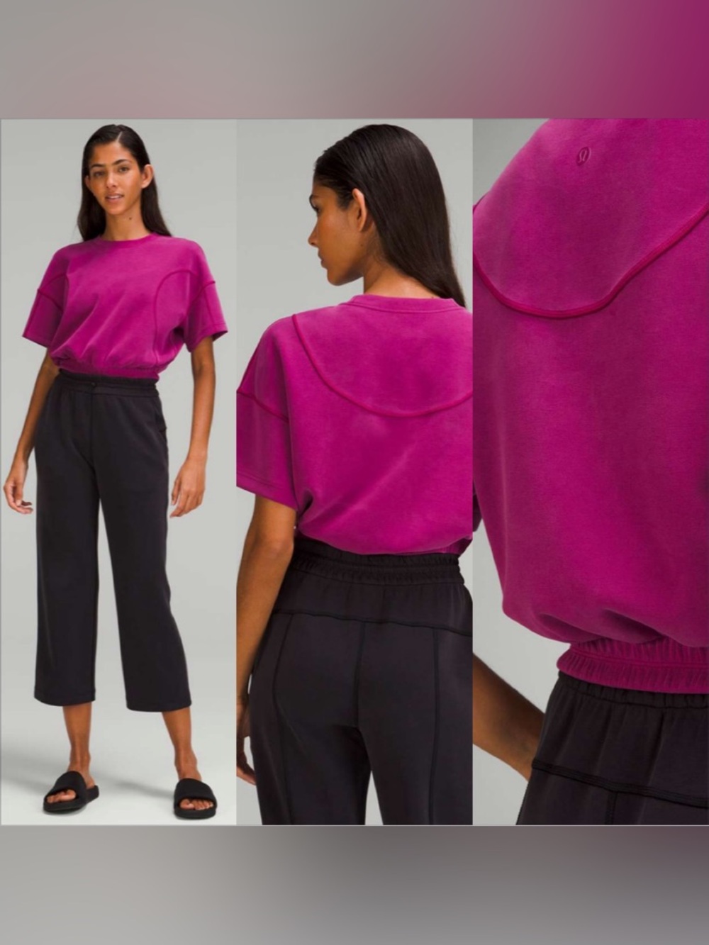 Lululemon Softstreme Gathered T-Shirt
